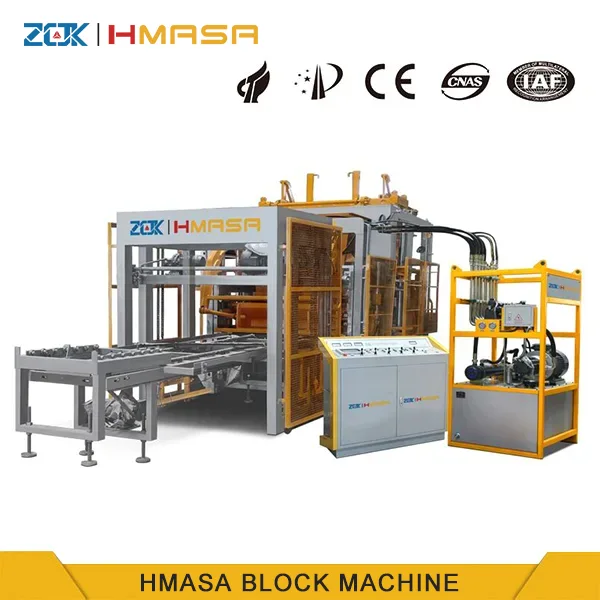 Ganap na Awtomatikong Block Making Machine Line